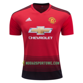 Koszulka Manchester United Domowe Stroje Piłkarskie 2018/19 Krótki Rękaw